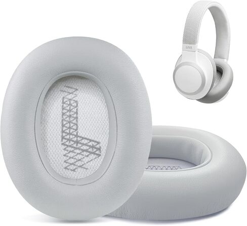 Replacement Ear Pads for JBL E65 (E65BT E65BTNC)/Live 650 (650NC 650BTNC)/Live 660 (660NC 660BTNC)/Duet NC Over-Ear Headphones, Headset Ear Cushions, Headset Earpads, Ear Cups Cover-Black in Saudi Arabia