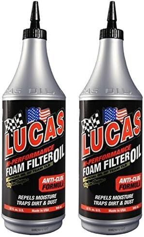 Lucas Oil High Performance Foam Filter Oil - 1qt. 10798 in Saudi Arabia