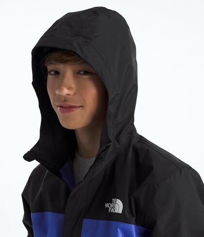 THE NORTH FACE Boys' Antora Waterproof Rain Jacket, TNF Black 4, Medium in Saudi Arabia