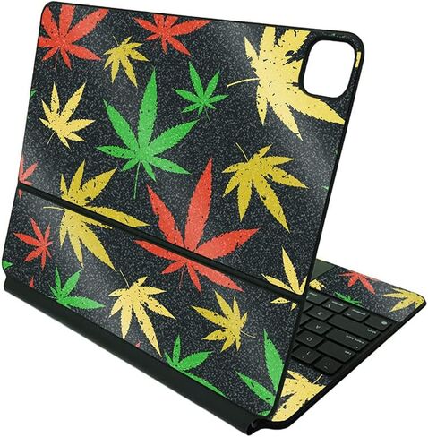 MightySkins Glossy Glitter Skin Compatible with Apple Magic Keyboard for iPad Pro 12.9" (3rd-6th Generation) - Retro Gamer 3 | Protective, Durable High-Gloss Glitter Finish | Made in The USA in Saudi Arabia