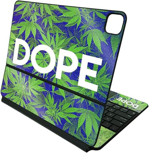 MightySkins Glossy Glitter Skin Compatible with Apple Magic Keyboard for iPad Pro 12.9" (3rd-6th Generation) - Retro Gamer 3 | Protective, Durable High-Gloss Glitter Finish | Made in The USA in Saudi Arabia