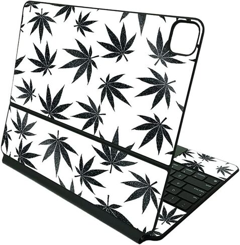 MightySkins Glossy Glitter Skin Compatible with Apple Magic Keyboard for iPad Pro 12.9" (3rd-6th Generation) - Retro Gamer 3 | Protective, Durable High-Gloss Glitter Finish | Made in The USA in Saudi Arabia