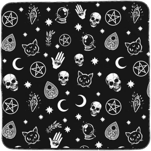 Halloween Goth Skull Gothic Baby Stuff Newborn Baby Swaddle Blanket Throw Blanket Cozy Soft Wrap Receiving Blanket Gifts for Boy Girl Unisex Infant in Saudi Arabia