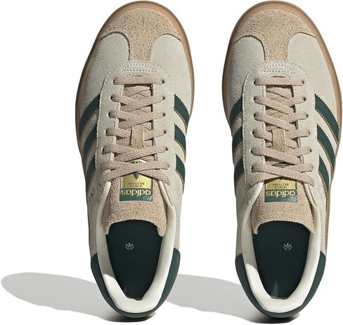adidas Gazelle Bold Womens Cream Collegiate Green Size 7 in Saudi Arabia