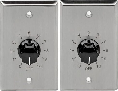 Pure Resonance Audio VC100W 100W Decora 70V Commercial Volume Control - White (Single) in Kuwait