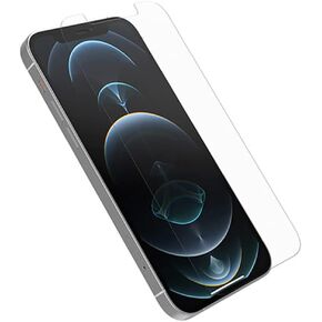 OtterBox Amplify Glass Screen Protector for iPhone 12 Pro Max, Tempered Glass, x5 Scratch Protection, Antimicrobial Protection