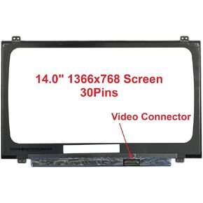 New 14 inch Narrow Edge Screen Compatible with Vivobook E406S Vivobook X405U fit B140XTN07.1M N140BGA-EA4 c1 Replacement Screen