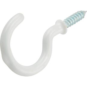 851851 3/4" Cup Hooks, Brass