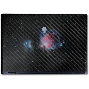 Carbon Fiber Laptop Skin Compatible with Alienware M16 R2 (2024) - Red Giant - Premium 3M Vinyl Protective Wrap Decal Cover - Easy to Apply | Crafted in The USA by MightySkins
