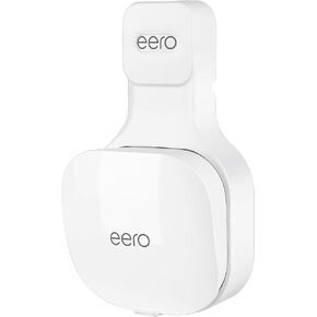 حامل تثبيت على الحائط من OWOKISO فقط لجهاز توجيه نظام WiFi الشبكي eero، مثالي لتخزين أسلاك الطاقة والمقابس (غير متوافق مع eero 6/ eero 6+/ eero Pro/eero Pro 6E)