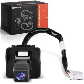 A-Premium Park Assist Camera Rear View Backup Reverse Camera Compatible with Select Mazda Models - 2014 2015 2016 3/3 Sport - Replace# BHN967RC0