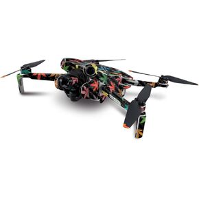 MightySkins Carbon Fiber Skin Compatible with DJI Mini 4 Pro - Sticky Icky Icky | Protective, Durable Textured Carbon Fiber Finish | Easy to Apply