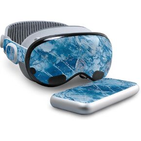 غلاف متوافق مع Apple Vision Pro - Winter Rock - غطاء لاصق واقٍ من الفينيل الفاخر 3M - سهل الاستخدام | صُنع في الولايات المتحدة الأمريكية بواسطة MightySkins