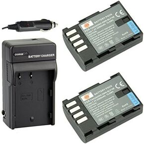 DSTE Replacement for 2X DMW-BLF19 DMW-BLF19E DMW-BLF19PP + DC141 Travel and Car Charger Adapter Compatible Panasonic Lumix DMC-GH3 GH3A GH3AGK GH3GK GH3H DC-G9GK-K Lumix G9 DC-GH5 DC-GH5S Camera