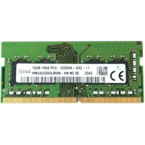 Laptop Memory HMAA2GS6AJR8N-XN Compatible Replacement Spare Part for SK Hynix HMAA2GS6AJR8N 16GB 1Rx8 DDR4 SO-DIMM PC4-25600 3200MHz 260-Pin Non-ECC CL22 1.2V