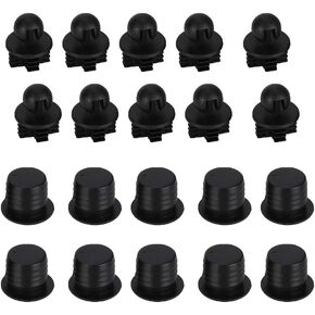 QANYEGN10 Pairs Speaker Grill Guides, Speaker Parts Accessories, Plastic and Socket Speaker Mesh Snap Fastener, Speaker Grzill Peg