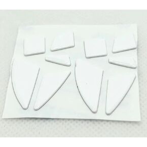 Mouse Skates/Mice Glide Feet for Logitech M705 Marathon Wireless Mouse (Pack of 2, 0.8mm Thickness) (White)
