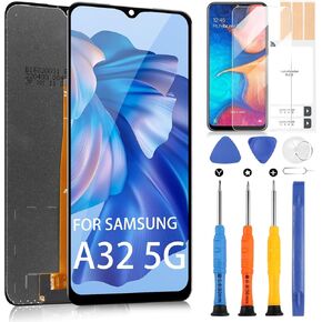 for Samsung Galaxy A32 5G Screen Replacement for Samsung A32 5G LCD Display Touch Screen Digitizer Assembly SM-A326U SM-A326B with Free Repair Tools