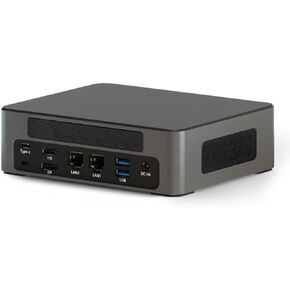 WEIDIAN Mini PC Gaming 13th Gen Core i7-1360P(12C/16T, up to 5.0GHz), 32GB DDR5 1TB SSD Win 11 Pro Mini Desktop Computer Support Triple Display(HD/USB-C/8K DP), WIFI6&BT5.2, 8*USB, 2 * 2.5Gbe LAN