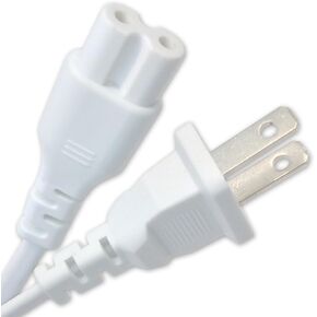 Ipax 15Ft Long 2 Prong Figure 8 AC Power Cord Cable Compatible with Canon Pixma TS3122 MG3620 MG2522 MX492 MX922 MG2520 MG5220 G5020 G6020 Maxify Epson XP-420 XP-430 XP-440 ET-2720 XP-320 C88+ Printer