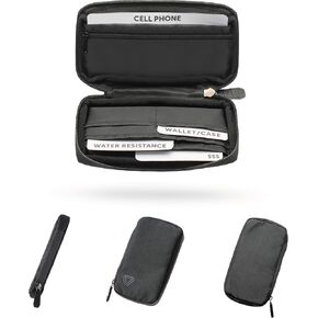 GW BICYCLES Cycling Wallet Water Resistant, Hydrophobic Case for Cyclists, Compact and Stylish Phone, Bills and Documents Protection for Outdoor Adventures
