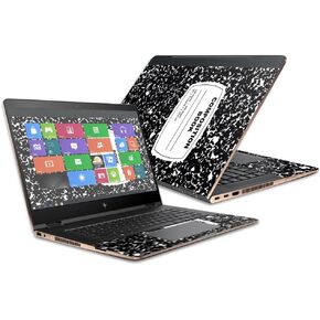 MightySkins Skin Compatible with HP Spectre x360 Convertible 15.6" (2017) - Composition Book | Protective, Durable, and Unique Vinyl Decal wrap Cover | Easy to Apply, Remove | Made in The USA