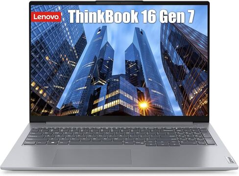 Lenovo Newest Thinkbook 16 Business Laptop, Intel Core Ultra 5 125U (Beat i7-1355U), 16" FHD Display, 32GB RAM, 1TB PCIe SSD, Thunderbolt 4 WiFi 6E Windows 11 Pro, NPU AI Copilot Computer venthear in Saudi Arabia