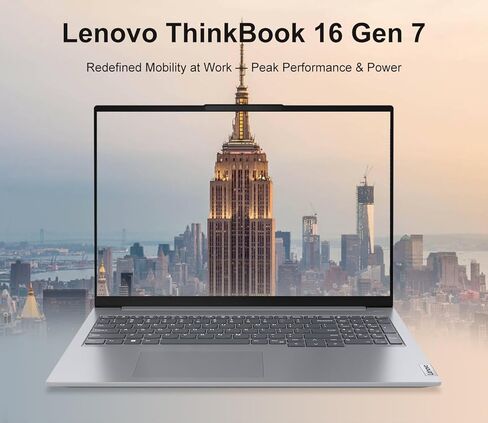 Lenovo Newest Thinkbook 16 Business Laptop, Intel Core Ultra 5 125U (Beat i7-1355U), 16" FHD Display, 32GB RAM, 1TB PCIe SSD, Thunderbolt 4 WiFi 6E Windows 11 Pro, NPU AI Copilot Computer venthear in Saudi Arabia