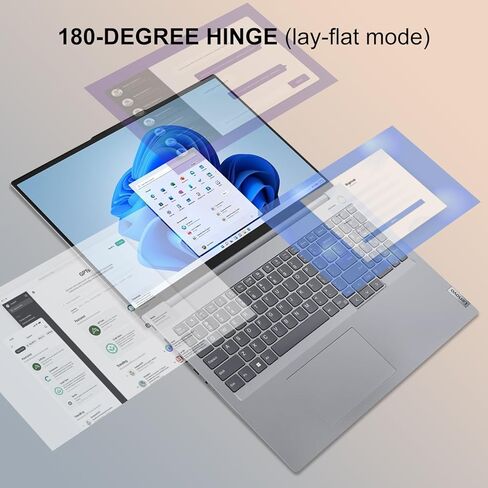 Lenovo Newest Thinkbook 16 Business Laptop, Intel Core Ultra 5 125U (Beat i7-1355U), 16" FHD Display, 32GB RAM, 1TB PCIe SSD, Thunderbolt 4 WiFi 6E Windows 11 Pro, NPU AI Copilot Computer venthear in Saudi Arabia