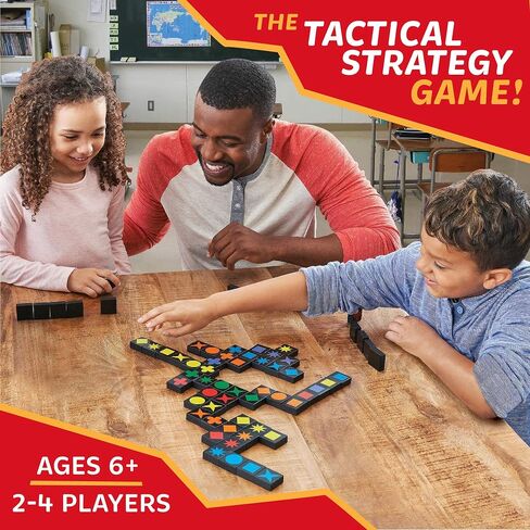 MindWare Qwirkle Board Game, Deluxe Edition - Includes Trays in Saudi Arabia