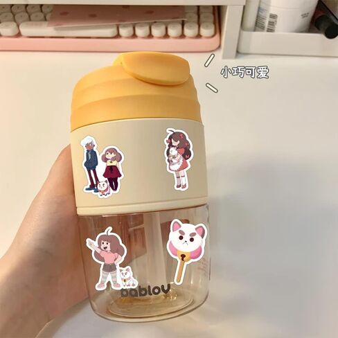 104pcs Cartoon Pack Stickers for Kids,Cute Stickers for Water Bottles, Characters Sticker for Laptop，Phone，Hard Hat，Skateboard，Scrapbooking，Christmas Gifts for Kids in Kuwait