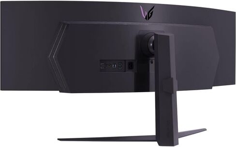 LG 49GR85DC-B 49 inch Curved Ultragear DQHD 1ms 240Hz Monitor, VESA DisplayHDR 1000 Bundle with 2 YR CPS Enhanced Protection Pack in Saudi Arabia