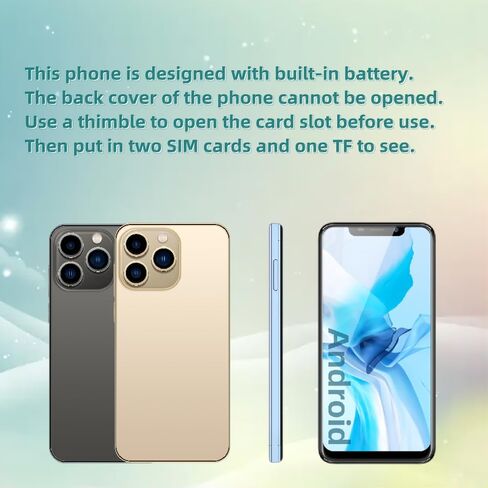 unlocked phone，E66，Android smartphone ，Internal battery，1G RAM 16G ROM，supports Dual SIM card frequency band of 3GWCDMA ：850/1700/2100MHZ，6.11inch Screen(3BLUE) in Kuwait