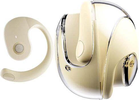Open Ear Headphones Wireless Bluetooth 5.4, OWS Hanging Earphones Wireless Earbuds with Earhooks and Mic, IPX5 Waterproof, 48H Range, Out of Ear Earbuds for Sports Running Workout Driving(Khaki) in Saudi Arabia