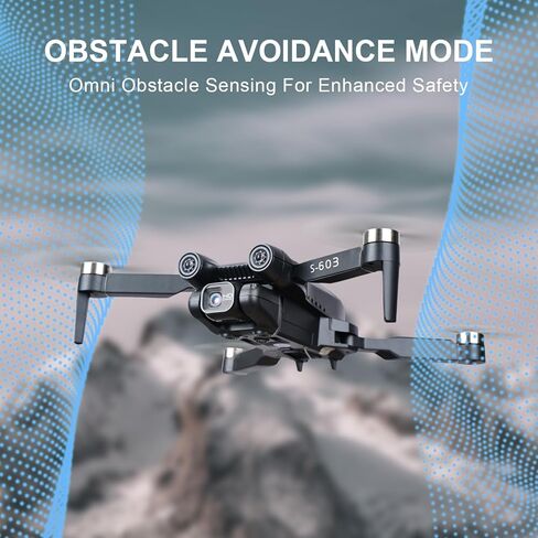 Drone with 1080P HD Dual Camera for Beginner Adults and Kids FPV Foldable Drone, Optical Altitude Hold, Obstacle Sensor, Long Flight Time（2 batteries）, Gestures Selfie Control, Toys Gifts for kids Boys Girls in Kuwait