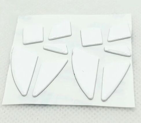 Mouse Skates/Mice Glide Feet for Logitech M705 Marathon Wireless Mouse (Pack of 2, 0.8mm Thickness) (White) in Saudi Arabia