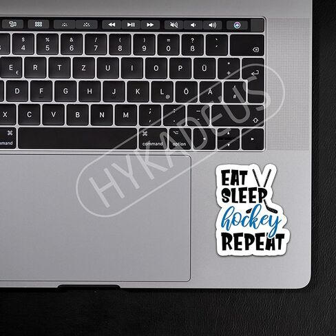 (3 قطع) ملصقات هوكي الجليد لمحبي الهوكي للكتب وأجهزة الكمبيوتر المحمولة والهواتف وزجاجات المياه وملصقات الفينيل المقاومة للماء، هدايا للصبي والبنات والرجال والنساء والأب والأم، مقاس 3 × 1 بوصة in Kuwait