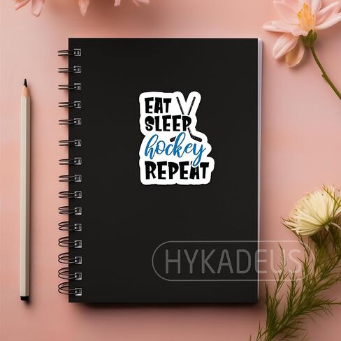 (3 قطع) ملصقات هوكي الجليد لمحبي الهوكي للكتب وأجهزة الكمبيوتر المحمولة والهواتف وزجاجات المياه وملصقات الفينيل المقاومة للماء، هدايا للصبي والبنات والرجال والنساء والأب والأم، مقاس 3 × 1 بوصة in Kuwait