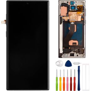TFT Digital Display Compatible with Samsung Galaxy Note 10 SM-N970F SM-N970U 6.3" LCD Display Touch Screen Assembly with Tools Fingerprint not Supported（with Frame）