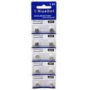 BlueDot Trading AG3 LR41 SR41 392 196 Alkaline Button Coin Cell 1.55v Battery for Watches, Calculators, Toys, Other Electronic Products, Quantity 10 Count