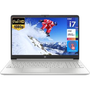 HP 2024 Newest Business Laptop, 17.3" HD+ Touchscreen Display, Intel Pentium Silver N5030, 32GB RAM, 1TB SSD, 1-Year Microsoft Office 365, Intel UHD Graphics, Wi-Fi, Windows 11 Pro, Laptop Stand