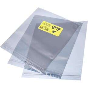 MECCANIXITY Anti Static Bags Shielding Bag 10pcs 16.5x18.9inch(42x48cm) Resealable with Labels for Hard Drive HDD SSD PCB Board