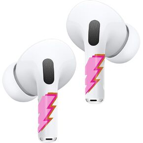 ROCKMAX for Red Rose AirPods Pro 2 Sticker, Elegant Floral AirPods Skins for Earbuds, Compatible to AirPods Pro 2nd Genaration Case Cover, Ideal for Fashion Women and Teenagers, with Cleaning Kit