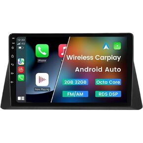 2+32G Car Stereo Radio with Carplay Android Auto for Kia Optima K5 2016-2018 Double Din Android 13.0 10 inch Touch Screen Car Radio Receiver w/WiFi GPS Navigation Bluetooth AHD Backup Camera Mic