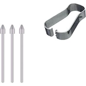3 Pack Z Fold 6/5 S Pen Nibs/Tips Compatible with Samsung Galaxy Z Fold 6/5 Pen Nibs Replacement Z Fold 6 Stylus Pen Nibs for Samsung Galaxy Z Fold 6 Tips Replacement + 1 Tweezer EJ-PF946BBEGUS