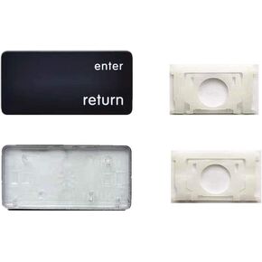 Replacement Individual AP11 Type Enter（Return） Keycap and Hinge for MacBook Pro Model A1425 A1502 A1398 for MacBook Air Model A1369/A1466 A1370/A1465 Keyboard to Replace The Enter（Return） Key Cap