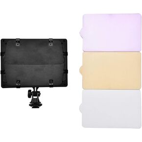 Photography Light Panel, W160 6000K LED for DSLR Camera Video Photography DV Camcorder for Outdoor Photography Live Streaming