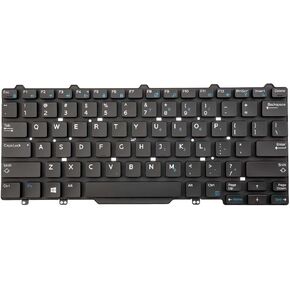 لوحة مفاتيح أمريكية غير بإضاءة خلفية بديلة لـ Dell Latitude E5450 E5470 E7450 E7470 7480 7490 0XGXRH XGXRH in Kuwait
