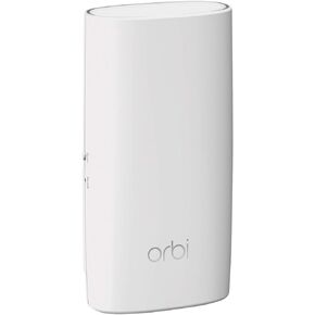 NETGEAR Orbi Wall-Plug Whole Home Mesh WiFi Satellite Extender - works with your Orbi router to add 1,500 sq. feet of coverage at speeds up to 2.2 Gbps, AC2200 (RBW30) (Renewed)