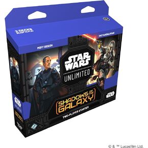 Fantasy Flight Games Star Wars: Unlimited TCG Spark of Rebellion Two-Player Starter Set - Learn, Battle, Collect! Trading Card Game for Kids and Adults, Ages 12+, 2 Players, 20 Min Playtime, Made